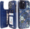 uCOLOR Wallet Case for iPhone 13 Pro Max 6.7" with Card Holder Slot, Folio Flip PU Leather Kickstand Cover (Navy
