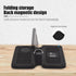 3-in-1 Charging Station for Apple Devices, 21W Mag Safe Wireless Charger, Foldable Travel Charger for iPhone 16-12
