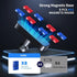 ROCKFREE N52 Magnet,360 Magnetic Phone Holder with Auto-Locking Clip,Strong Adjustable Phone Mount