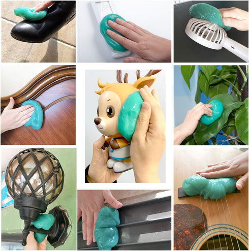 ASFSKY Car Cleaning Gel Putty - Detailing Tool for PC, Tablet, Laptop, Car Interiors, Home, Electronics, Pet Hair