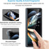 LYWHL 2-Pack HD Clear Tempered Glass Screen Protector for Samsung Galaxy Z Fold 4 5G, 6.2 Inch, Anti-Scratch, Easy