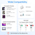 USB C Charger Cable, 60W 3.3ft Type C Charging Cable, Flat 90-Degree C-Port for Samsung S23/S22/S21, iPhone 15 Pro