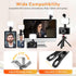 ULANZI VL100X Dimmable 2500-6500K 2000mAh Selfie Light, Clip LED Light Panel for Phone/Laptop/Tablet/Computer, Bi-Color