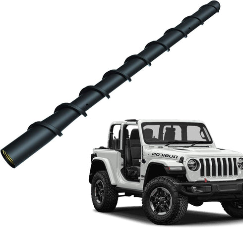 VOFONO Short Antenna for 2007-2025 Jeep Wrangler Gladiator - 7 Inch Replacement Antenna
