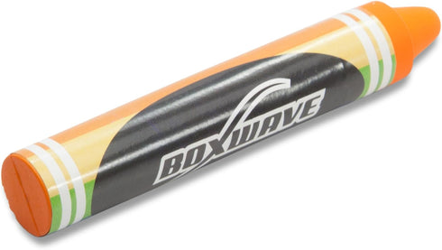 KinderStylus by BoxWave - Crayon Shaped Stylus Pen for iPad, Apple iPad, Thick Kids Stylus - Orange