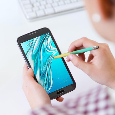 IANFAN 6 2 1 Pcs Stylus Pens for Touch Screens, Tablet Pens with Precision Double Fiber Tips Sensitive in Stylus Pen