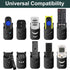 Yimaut 2 Pack UC7030T, UC7078T Universal Remote Holder for Roku Remote, for LG TV, Soundbar, Fan Remote, Remote Control