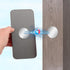 PATIKIL 30mm 36pcs Metal Plate for Phone Magnet, Round Adhesive Metal Plate Replacement Stickers for Magnetic Car Mount