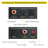 PROZOR 192K Bi-directional Coaxial Optical Converter, Optical SPDIF Toslink to Coaxial, Supports DTS/Dolby-AC3