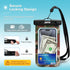 JOTO Universal Waterproof Phone Pouch, Cellphone Dry Bag Case for iPhone 14 13 12 11 Pro Max Mini, Galaxy S21 S20 S10