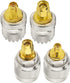 Superbat UHF to SMA Adapter, UHF Male/Female to SMA Male/Female Connector RF Coax Coaxial Adapter Kit
