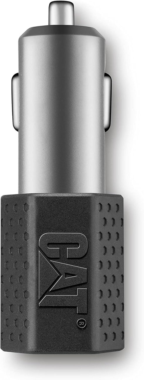 CAT Dual USB DC Vehicle Adapter (3.4 AMP), Multi USB Port Fast Car Charger for Charging Multiple Devices & Phones