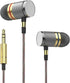 Betron YSM1000 Earphones in Ear Headphones Wired 3.5mm Jack Tangle-Free Cable Case and Noise Isolating Earbuds