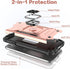iPhone SE 2020 Case with Screen Protector, Shockproof Drop Test Cover with Kickstand for iPhone 6/6s/7/8/SE 2020/SE 3,