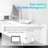DBIT AC1200 2.4GHz +5GHz 4 4 5dBi (T18-21K) WiFi Router Dual Band MU-MIMO Wireless Internet Router with Gigabit