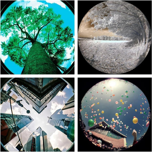 Fisheye 235° Fish Eye Lens | Universal HD Phone Fisheye Lens for iPhone and Android Smartphones