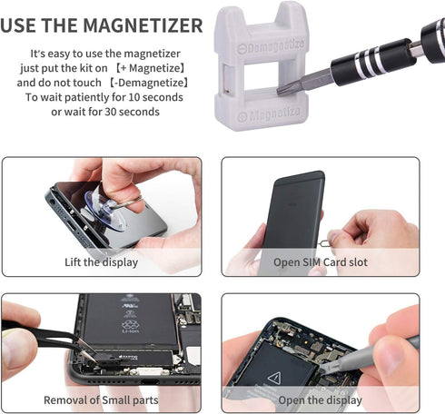 SHOWPIN 122 in 1 Precision Computer Screwdriver Kit, Laptop Sets with 101 Magnetic Drill Bits