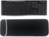 Wanty Black Neoprene Dust-Proof Cover Carry Bag Sleeve for Logitech MK270 Wireless Keyboard and Mouse Combo