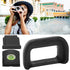 A6600 A6500 A6400 Viewfinder Eyecup Kit, Plastic and Rubber, Black for - Protects Eyepiece, Includes Spirit Level