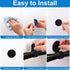 50 XANGNIER Pair Cable Management Under Desk,Adjustable Hook and Loop Cable Ties,Self Adhesive Cord Organizer,Reusable