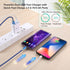 USB Wall Charger Block, Costyle 5 Pack 30W Dual Ports USB Quick Fast Charger 3.0 & 5V 2.4A for Samsung Galaxy, iPhone
