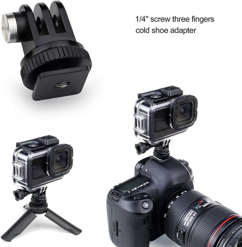 Standard Protective Waterproof Dive Housing Case for GoPro Hero 9, 10, 11, 12, Up to 45 Meters, Transparent