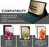 LAMA 7 Colors Backlit Keyboard Case for Samsung Galaxy Tab A9 Plus, Slim Lightweight Stand Cover with Bluetooth