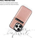 KIHUWEY iPhone 15 Pro Case Wallet, Flip Premium Leather Magnetic Clasp Kickstand Heavy Duty Protective Cover