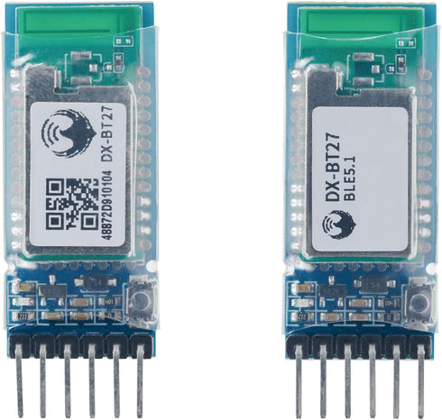 DX-BT27-A Bluetooth Module, Long Range Up to 420m, BLE 5.1 Wireless Bluetooth TF Transceiver Module for Arduino