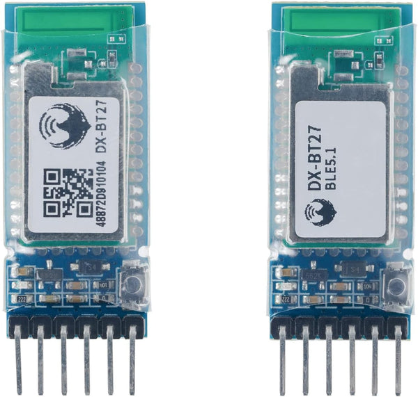 DX-BT27-A Bluetooth Module, Long Range Up to 420m, BLE 5.1 Wireless Bluetooth TF Transceiver Module for Arduino