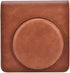 PU Leather Camera Bag with Shoulder Strap for Fujifilm Instax SQ6 (Brown) Protective Case