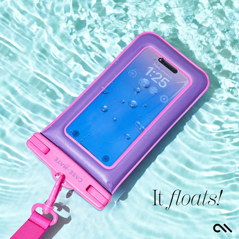 Case-Mate IP68 Waterproof Phone Pouch - Travel Beach Cruise Ship Essentials for iPhone 15 Pro Max/14 Pro Max/13 Pro Max
