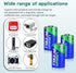 PKCELL 8-Pack CR2 850mAh Lithium Battery for Motion Sensors, CR15h270 3V
