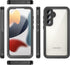 Galaxy S23 FE Case, Ultimate Waterproof & Shockproof Protection, Full Coverage with Screen Protector, Slim Design Black