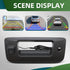Yunnergo 2007-2013 1500 2500HD 3500HD 170 Rear View Backup Camera w/Tailgate Handle Compatible with Silverado/Sierra