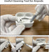 Olytop Rugged Case for AirPods 2nd 1st Generation with Cleaner Kit, Shockproof Hard Cover Skin with Keychain for Apple