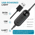 InnoGear 120 5 Video Conference Light for Computer, LED Streaming Light On-Camera Video Lights for Monitor Camera