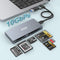 Rocketek 8 in 1 XQD Card Reader, 10Gbps Multi XQD Reader for Sony
