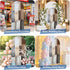 Jnbasdffb 7.2 Brown Beige Color Blocks Wedding Arch Cover, Stretchy Spandex Arch Backdrop Stand Covers FT, Abstract Oil