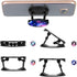 Weewooday 20 Pcs Sublimation Socket Blank Phone Grip Holders Collapsible Phone Grips Self Adhesive Sublimation Holders