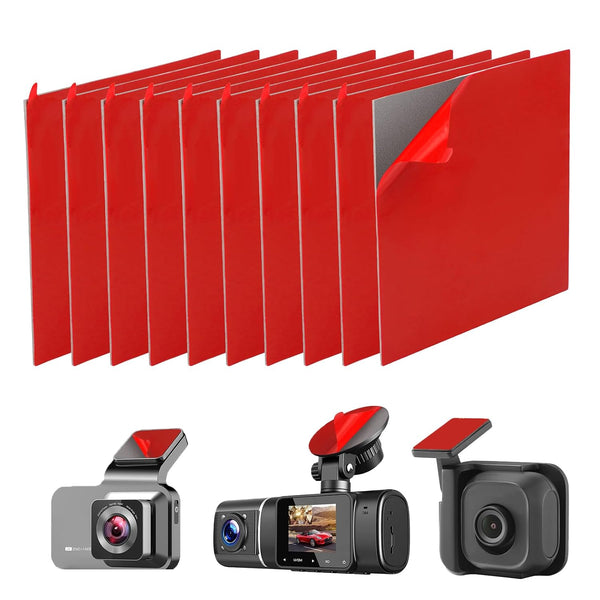 Suplogico 10 Pcs Double Sided Tape for Dash Cam - Ultra Heat Resistant