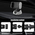 Pack-1 Bling Car Phone Holder, 360 Degrees Adjustable Shiny Car Phone Mount, Universal Crystal Rhinestone Stand