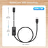 Cable Matters 2-Pack USB On Off Switch, 3ft Short USBA Extension Cable with ON Off for Data and Power