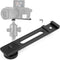 ChromLives Cold Shoe Bracket Extension Bar, Hot Shoe Extension, Microphone Mount with