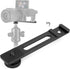 ChromLives Cold Shoe Bracket Extension Bar, Hot Shoe Extension, Microphone Mount with