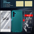 LeYi Samsung Galaxy A25 5G Phone Case, Teal Blue Heavy Duty 3 in 1 Full Body Shockproof Protector with 2Pcs HD Screen