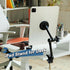 Magnetic Tablet Holder for Mic Stand | Full Metal Phone & iPad Music Stand, Compatible with All Models of iPad and