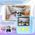 Kids Camera Instant Print, Christmas Birthday Gifts for Ages 3-12, Selfie Digital Camera with 1080P Videos, Blue