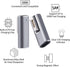 Magnetic USB C Female to Mag-Safe 2 T Tip Male Adapter, 100W PD Power Charger for MacBook Pro Air