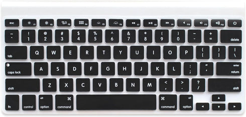 ProElife Ultra Thin Silicone Keyboard Protector Cover for Apple Wireless Keyboard with Bluetooth MC184LL/B (Model